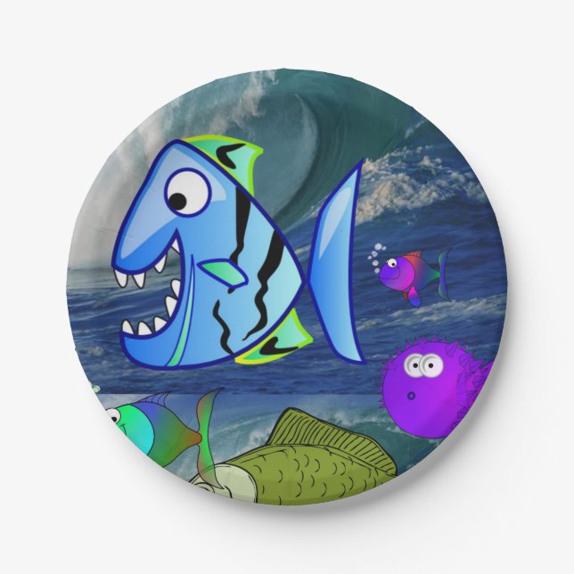 Paper plates Fish (Front)