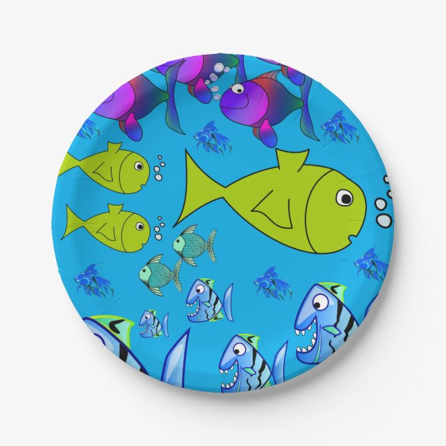 Paper plates Fish (Front)