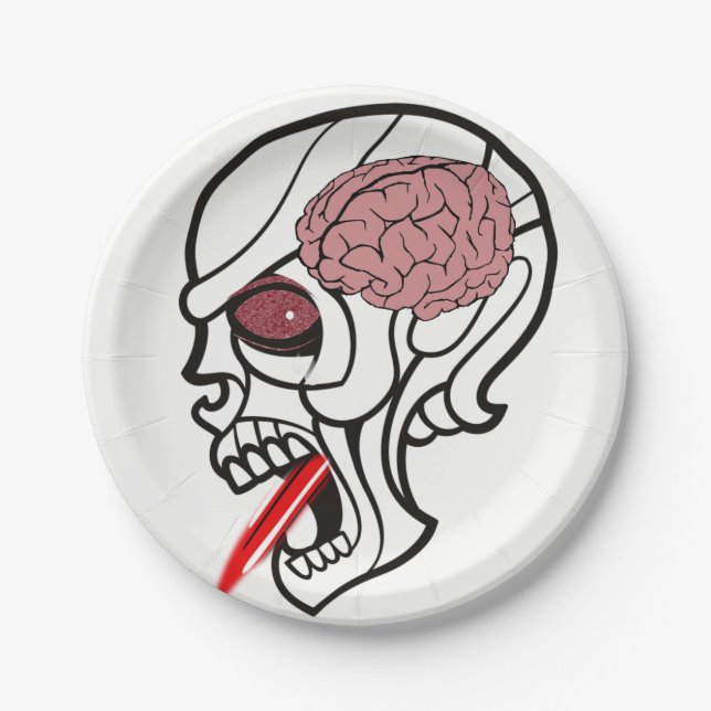 Paper plates Halloween (Front)