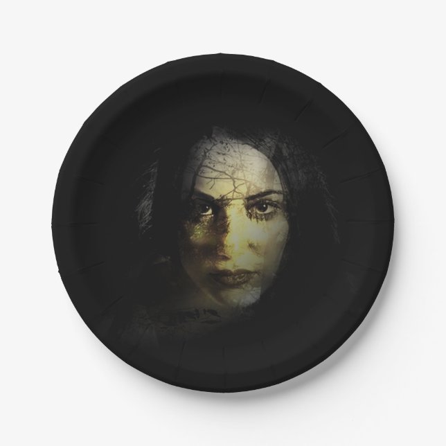 Paper plates Halloween (Front)