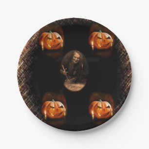 Paper plates Halloween