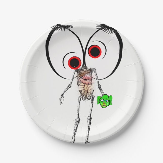 Paper plates Halloween (Front)