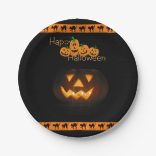 Paper plates Halloween