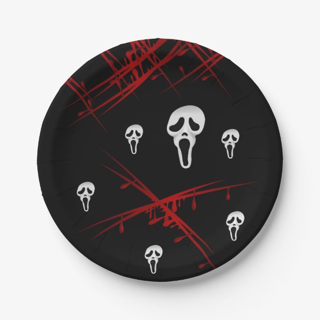 Paper plates Halloween (Front)