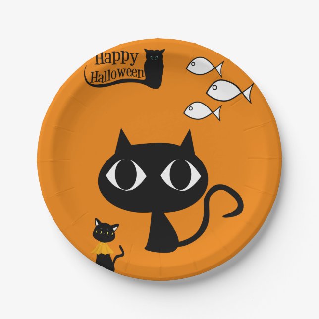 Paper plates Halloween (Front)
