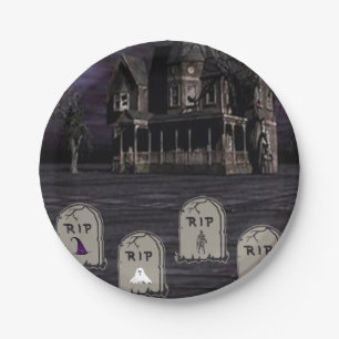 Paper plates Halloween