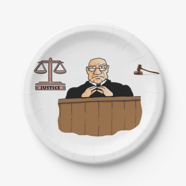 Paper Plates Judge (Front)