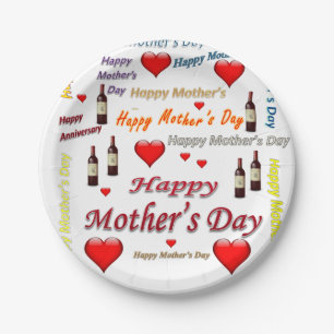 Paper plates Mother's Day