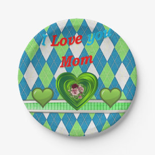 Paper plates Mother's Day