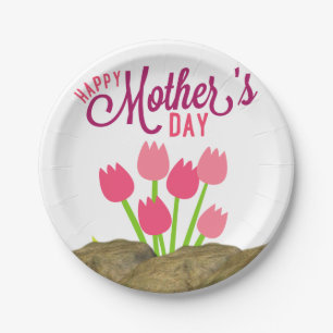 Paper plates Mother's Day