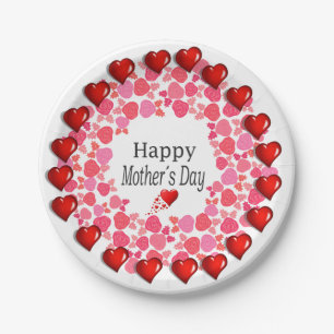 Paper plates Mother's Day