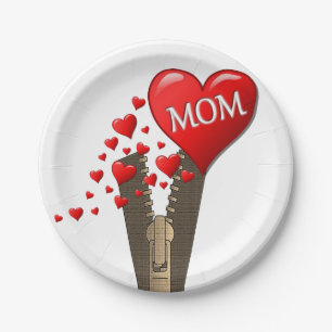 Paper plates Mother's Day
