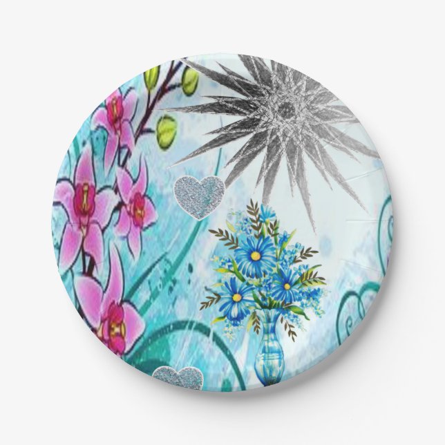 Paper plates Mother's Day (Front)