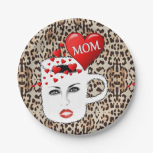 Paper plates Mother's Day