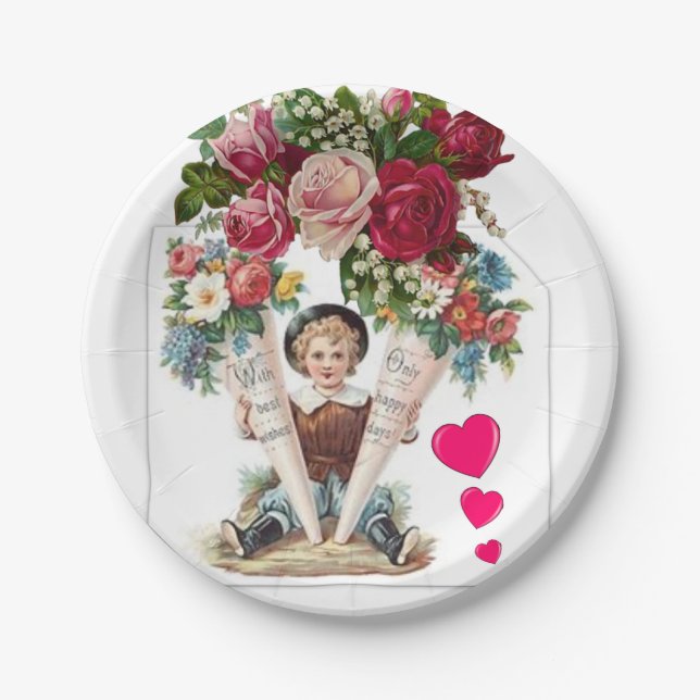 Paper plates Mother's Day (Front)