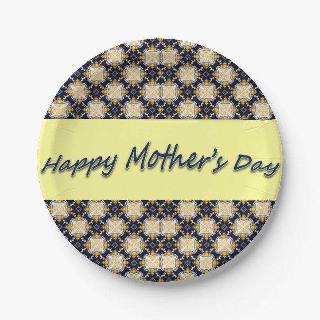 Paper plates Mother's Day (Front)
