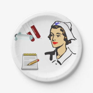 Paper Plates Nurse