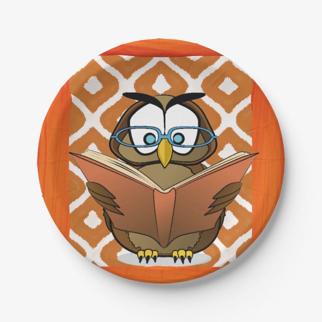Paper plates Owl (Front)