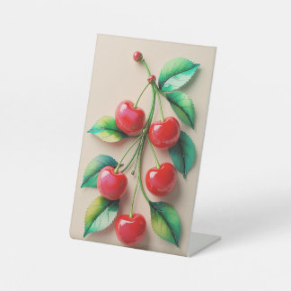 paper plates pedestal sign