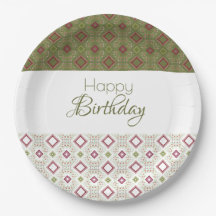 Paper Plates Personalise to Any Occasion