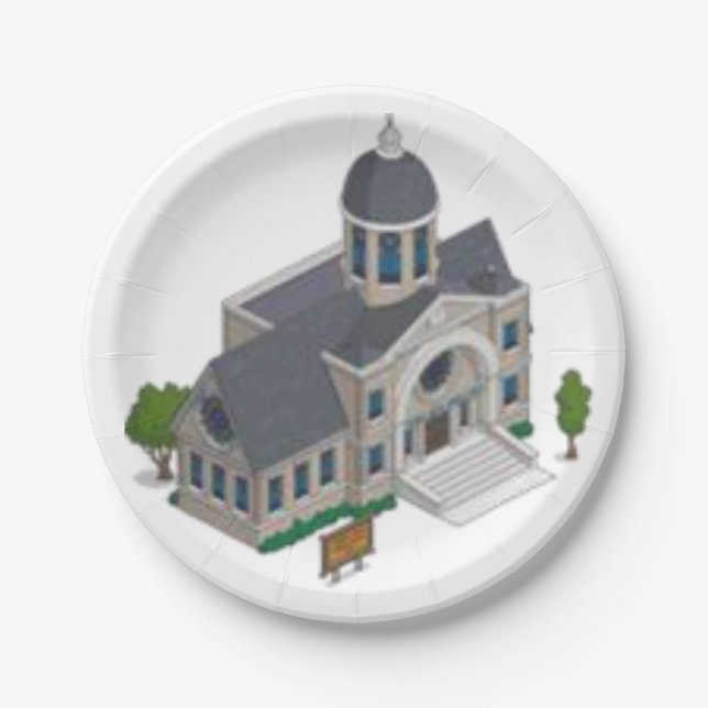 Paper Plates Rabbi (Front)