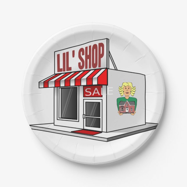 Paper Plates Realtor (Front)