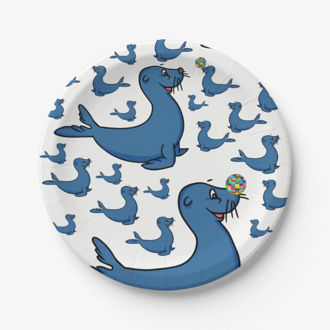 Paper plates Seal (Front)