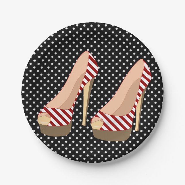 Paper plates Shoe (Front)