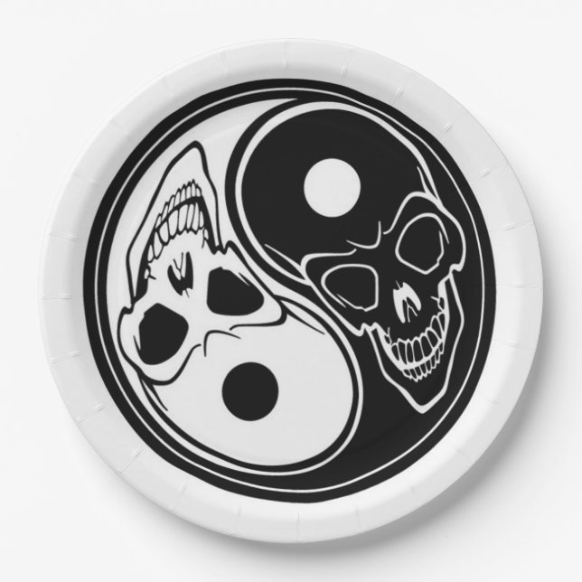 Paper Plates/Skulls Plate (Front)