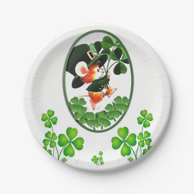 Paper plates St. Patrick's Day (Front)