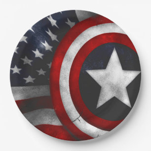 Paper Plates/Stars and Stripes Plate