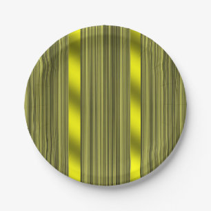 Paper plates Stripe