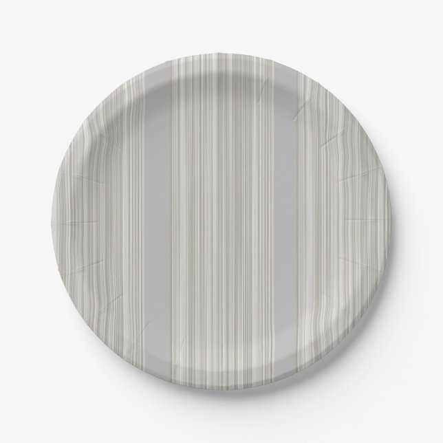 Paper plates Stripe (Front)