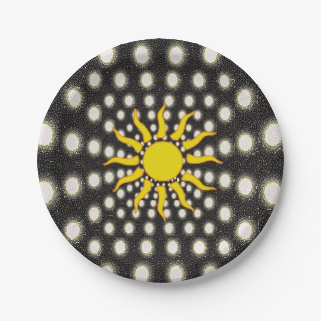 Paper plates Sun (Front)