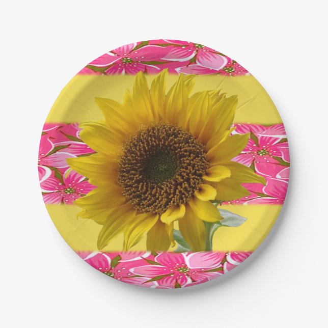 Paper Plates Sunflower (Front)