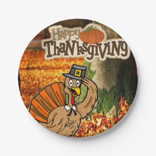 Paper plates Thanksgiving