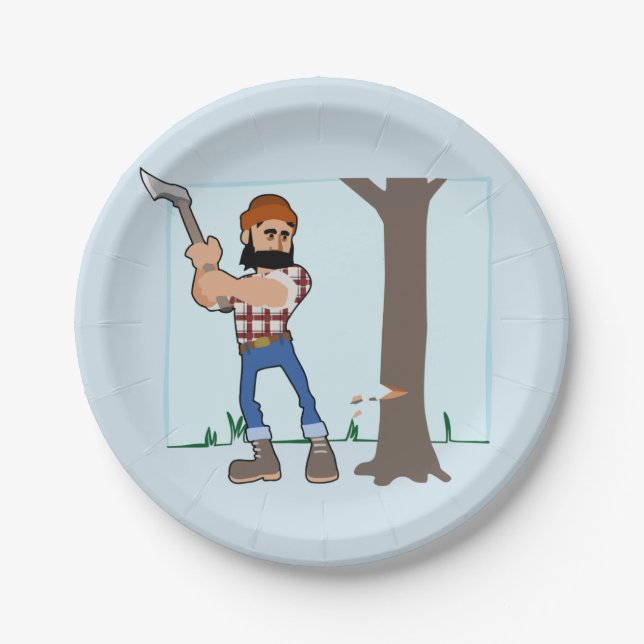Paper Plates Tree Cutter (Front)