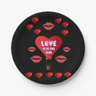 Paper plates Valentine's Day