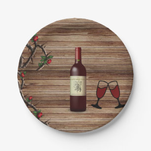 Paper plates Vineyard