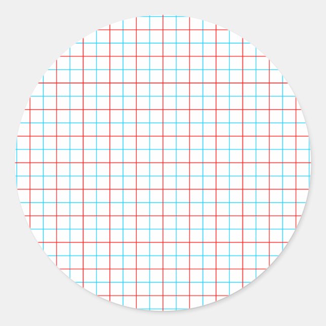 Paper Products Classic Round Sticker (Front)