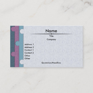 Paper Punch Business Card