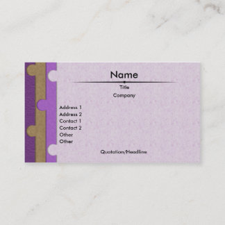 Paper Punch Business Card