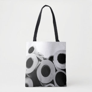 Paper Rolls Cool Unique Tote Bag