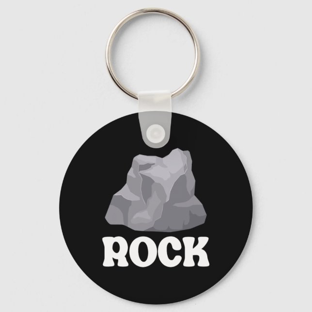 Paper Scissors Matching Halloween Costumes  Key Ring (Front)