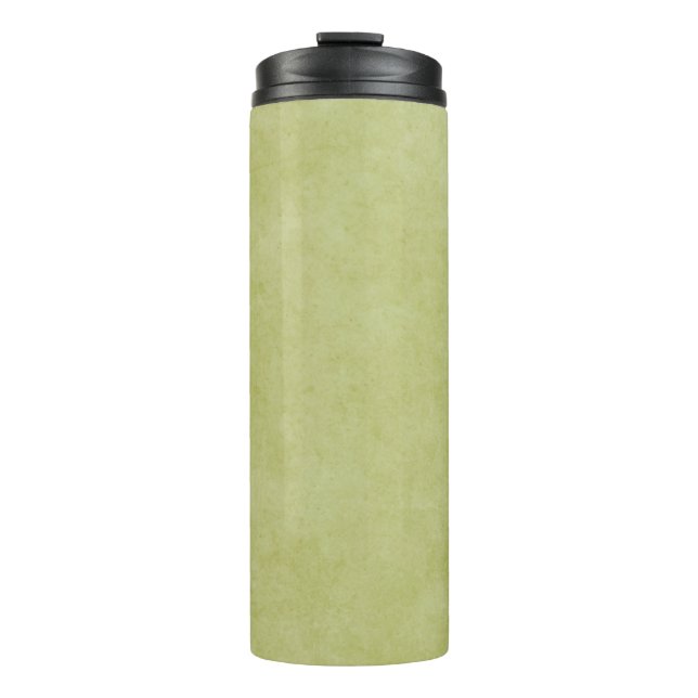 Paper scrapbook background texture thermal tumbler (Front)