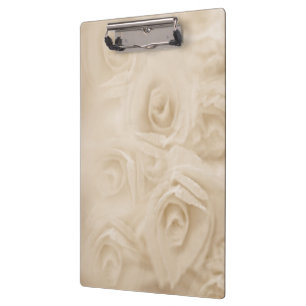 Paper Sepia Roses Clipboard