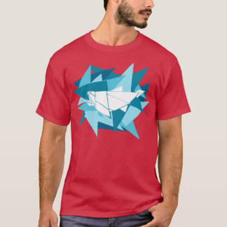 Paper Shards Origami Dunkleosteus T-Shirt
