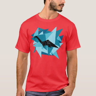 Paper Shards Origami Plesiosaurus1 T-Shirt