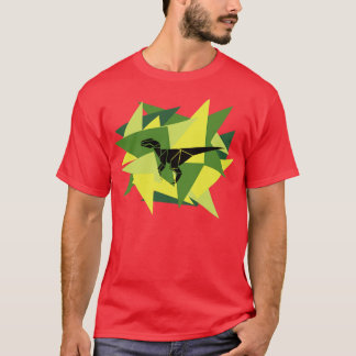 Paper Shards Origami Triceratops4 T-Shirt