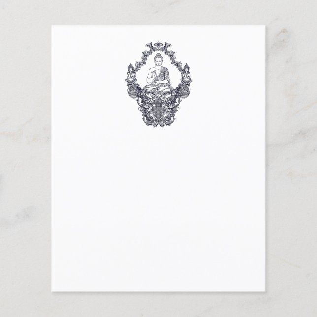 PAPER SHEET : BUDDHA (Front)